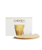 Chemex Bonded Filters Unfolded Half Moon