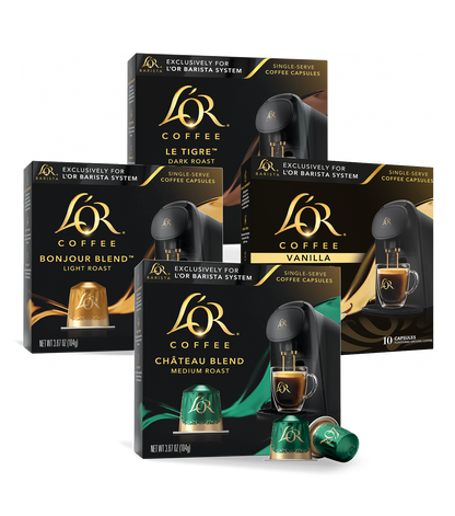 L'OR Coffee Capsules Sampler
